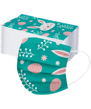 50 PCs Children's Cute Rabbit Duck Masks - 3-Ply Disposable Protective Mund-Nose Protection with Ear Loops - Breathable Outdoor Face Masks - Buy Online on GoSupps.com