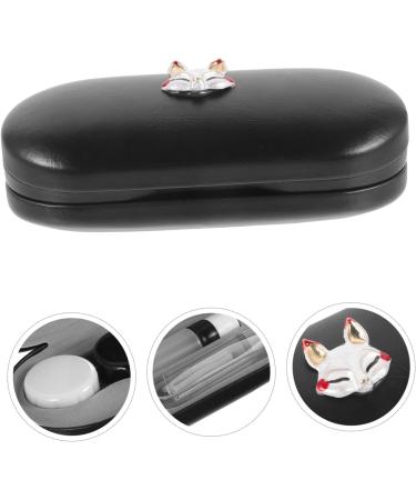 Solustre Portable Glasses Organizer & Contact Lens Case - Travel Storage for Glasses & Sunglasses - 16x7cm - Buy Online on GoSupps.com