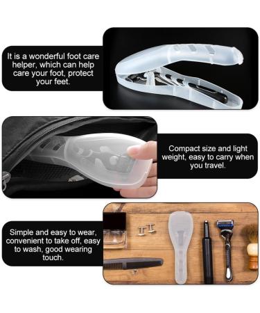 ABOOFAN 5-Piece Transparent Razor Travel Case | Safe & Compact Razor Bags for Travelers | Ideal for Men on the Go - Buy Online on GoSupps.com