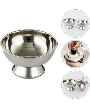 Premium Tall Metal Shaving Bowl for Men | Reusable Shaving Accessory & Soap Cup | Perfect Shaving Supplies - Buy Online on GoSupps.com
