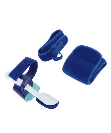 Bunion Corrector Adjust Strength to Prevent Deviation Soft Fabric Prevent Bending Movement Painless Hallux Valgus Bunion Separators for Daily Use (Left Foot)