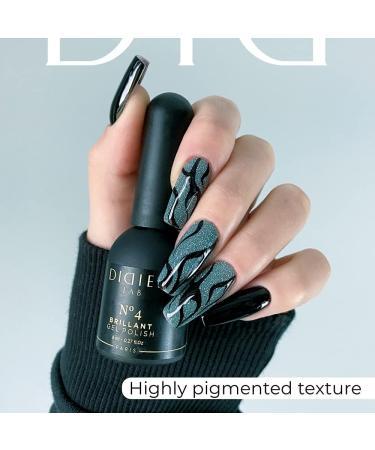 Didier Lab - Premium UV Gel Nail Polish - Brillant No. 04 - Gel Nail Varnish - Nail Art - Long-Lasting High Gloss Wear - Green Gel Nail Polish - Gel Nails - Glitter Gel Nail Polish - Rich Pigment - Buy Online on GoSupps.com
