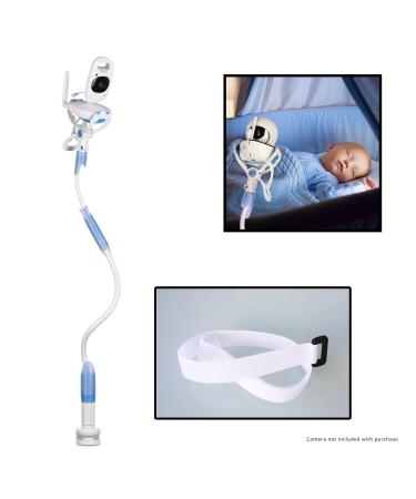 FlexxiCam | Universal Baby Monitor Holder with Strap | Flexible Baby Camera Mount Shelf | No Drilling | A Safer Monitor Stand for Your Baby - Buy Online on GoSupps.com