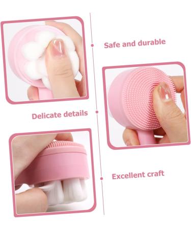 DOITOOL Facial Scrubber Scrub Brush Scrub Fiber Wool face Washing Brush Facial Cleansing Brush Manual Care Brush face exfoliating Brush Cleaning Brush Cleansing Brush Women Facial Brush - Buy Online on GoSupps.com