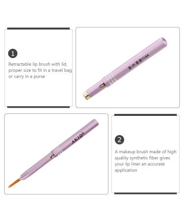 FRCOLOR Retractable Lip Brush Set - 15 Pcs Double-Ended Makeup Tool for Lipstick & Lip Gloss - Assorted Colors - Buy Online on GoSupps.com