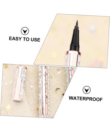 FOMIYES 2pcs No Smudge Eyeliner Black Waterproof Eyeliner Women Eyeliner Liquid Eyeliner Pen Line Pen Miss - Buy Online on GoSupps.com