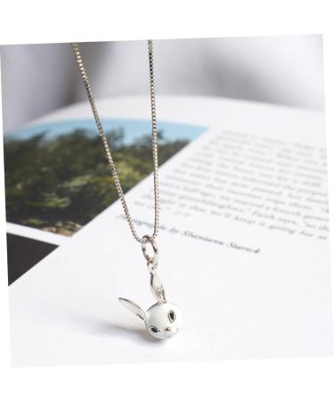 CALLARON Necklaces The Stainless Steel Pendant Women Silver Necklace Accessories Miss - Buy Online on GoSupps.com