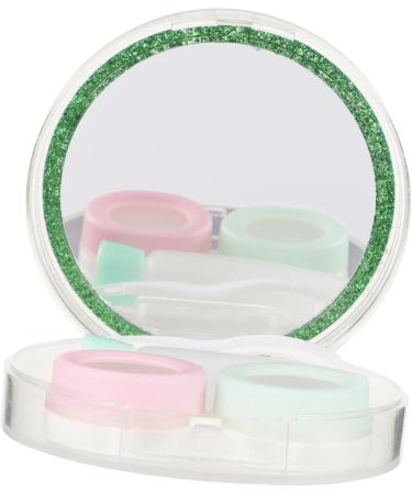 JECOMPRIS Contact Lens Storage Case - Durable Foil Mirror Film Container for Cosmetics & Lenses | Ideal for Travel & Daily Use - Buy Online on GoSupps.com
