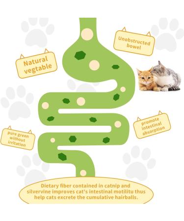 Tohdnc Catnip Balls for Cats - 4 Edible Mint Toys for Healthy Teeth & Extra Energy - Perfect for Kittens! - Buy Online on GoSupps.com