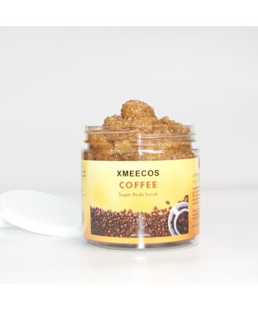Coffee Sugar Body Scrub | Cruelty-Free Exfoliating Moisturizer | Heals Cracked Skin & Nourishes with Coffee Extract - Buy Online on GoSupps.com