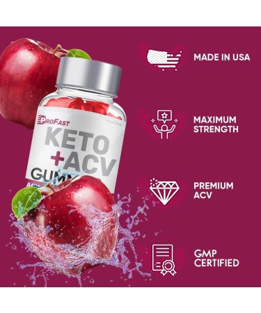 Pro Fast Keto ACV Gummies - Shark Tank Weight Loss Formula (3 Bottles) - Buy Online on GoSupps.com