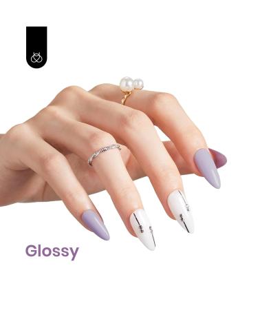 Beetles Pastel Light Violet UV Gel Nail Polish - 15ml DIY Manicure & Nail Art Dreamy Milk Color for Women & Girls Perfect at Home Gift - Buy Online on GoSupps.com
