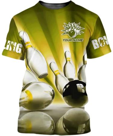 Customized 3D Bowling Shirts for Team | Personalized Bowling Shirts for Men and Women | Bowling Shirts Gift | BLM3 - Buy Online on GoSupps.com