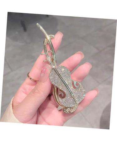 MERRYHAPY Rhinestone Twist Clip Hair Pins Hair Clips Barrettes for Womens Hair Barrettes Pipa Hair Clip Chinese Hair Clamps Pipa Barrettes Clips for Thick Hair French Pins Alloy - Buy Online on GoSupps.com