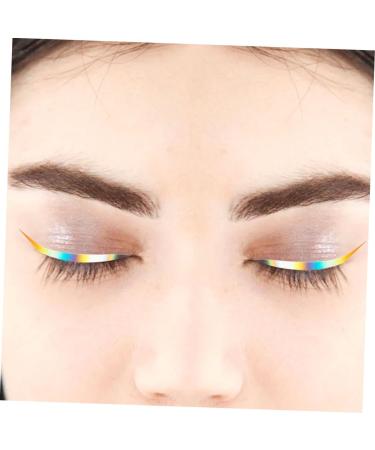  Abaodam Abaodam 16 Sets of Colored Eyeliner Stickers Reusable Eyeliner Stickers Colorful Eyeliner Stickers Creative Eyeliner Stickers - Buy Online on GoSupps.com