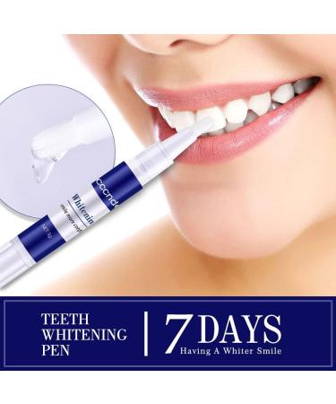 Teeth Whitening Essence Pen 3 Pcs - Effective & Painless Stain Remover - Natural Whitening Gel - No Sensitivity - Buy Online on GoSupps.com