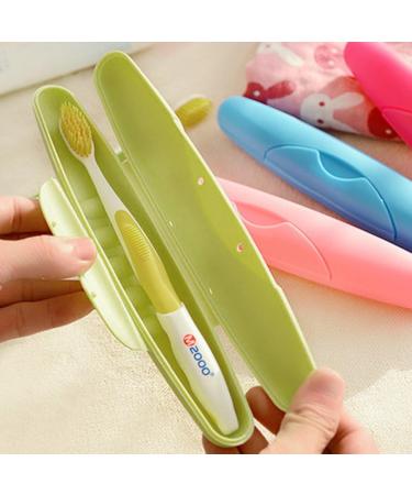 PUAK523 Portable Waterproof Toothbrush Holder - Dustproof Travel Storage Case for Everyday Use Business Trips & Camping - Blue - Buy Online on GoSupps.com