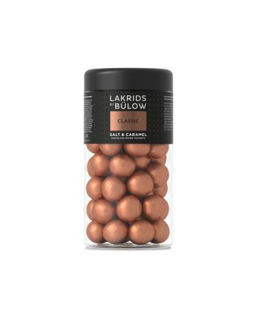 LAKRIDS BY B LOW LAKRIDS BY B LOW - Classic (2019) - Salt & Caramel - 295g - Gourmet Danish Balls - Lakritzer Core Wrapped with Dulce Schokolade & Sea Salt - Gift Candy for Liquorice Lovers