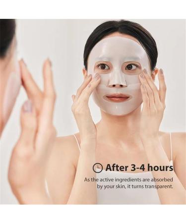 Goowafur Deep collagen overnight mask organic collagen face mask hydrating firming and moisturizing hydrogel face mask improves moisture elasticity and wrinkles - Buy Online on GoSupps.com