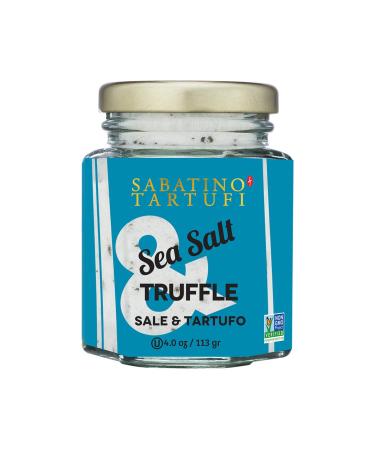 Sabatino Tartufi Truffle Salt Seasoning, All Natural Gourmet Truffle Salt, Sicilian Sea Salt,Kosher, Non-Gmo Project Certified, 4 oz 4 Ounce (Pack of 1)