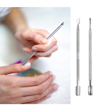3-Piece Set of Manicure Tools for Removing Dead Skin Including a Professional Stainless Steel Dead Skin Cutter Dead Skin Pusher And Professional Nail Dead Skin Trimmer. - Buy Online on GoSupps.com
