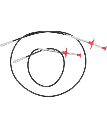 Mootlry 90Cm +160Cm Long Sewer Cleaning Wire Spring Household Bendable Sink Tub Toilet Dredge Pipe Bathroom Kitchen Sewer Cleaning Tools - Buy Online on GoSupps.com