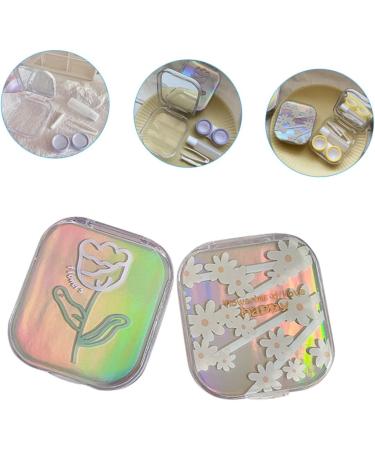 ULTECHNOVO 4pcs Color Mini Case Solution - Bottle Tweezer Remover & Holder for Girls - Delicate Plastic Storage - Buy Online on GoSupps.com
