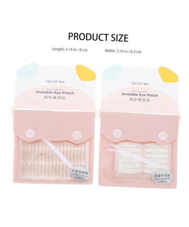 Didiseaon 2 Lace Double Eyelid Sticker Double Sided Boobtape Natural Makeup Lace Eyelid Tape Essential Oil Car Freshener Diy Eyelid Tape Big Eye Tools No Trace or Beauty Stickers 8x6.5cm As Shown 1 - Buy Online on GoSupps.com