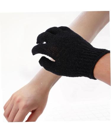 Beavorty 2 Pairs Five Finger Bath Gloves Bathing scrubbers Bath Ball Mesh loofah Gloves sponges for Cleaning exfoliating Bath Gloves for Shower Scrub Glove Remover Miss Polyester Frosted - Buy Online on GoSupps.com