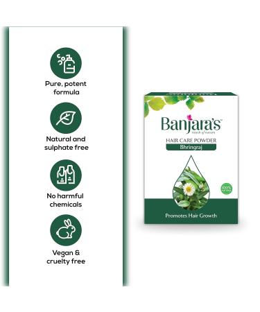 Buy Bhringraj Hair Care Powder 100g - Nourish & Revitalize Your Hair - International Shipping Available - Buy Online on GoSupps.com
