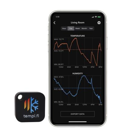 tempi.fi Wireless Temperature and Humidity Sensor