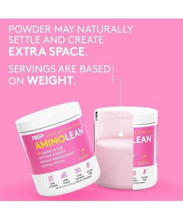 AminoLean Pre Workout Powder - Energy Boost & Weight Management with BCAA Amino Acids, Natural Caffeine - 30 Servings - Buy Online on GoSupps.com