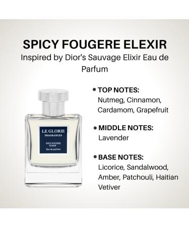 Inspired by C.D Sauvage Elixir Eau de Parfum Spicy Fougere Elexir EDP Long Lasting 12-14 Hours Perfume Spray for Men All Skin Types Cruelty Free - 0.33 oz 10 ml Inspired by C.D Sauvage Elixir 0.33 Fl Oz (Pack of 1) - Buy Online on GoSupps.com