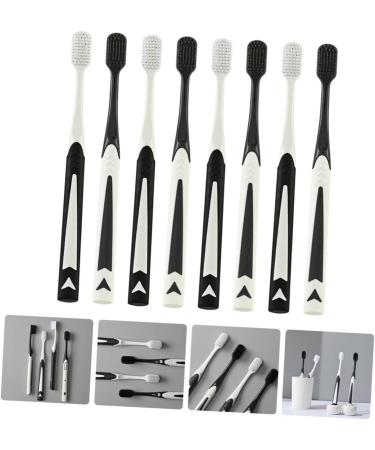 Ounona 8 Pairs Soft Toothbrush Set | Deep Cleaning Dental Hygiene Accessories for Travel & Home | Durable Polypropylene Tooth Brushes - Buy Online on GoSupps.com