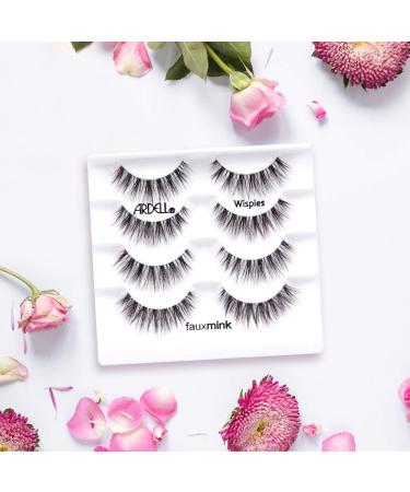 Buy Ardell Faux Mink Wispies False Lashes Multipack - 4 Pairs | International Shipping Available - Buy Online on GoSupps.com
