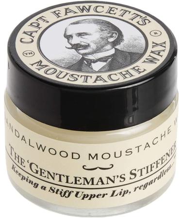 Captain Fawcett's Sandalwood Moustache Wax - 0.5 fl oz / 15ml - Buy Online on GoSupps.com