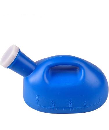 Camping Toilet Urine Bottle 2000ML Male Urinal Portable Mens Potty Pee Bottle Collector Travel Toilet (Color : Gold) (Color : Gold) (Color : Beige)