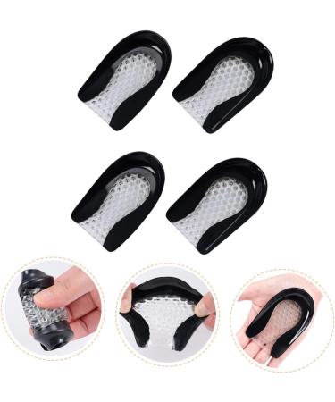 NOLITOY 2 Pairs Anti-Slip Silicone Heel Pads - Comfortable Half Yard Cushion for Pain Relief & Abrasion Protection - International Shipping Available - Buy Online on GoSupps.com