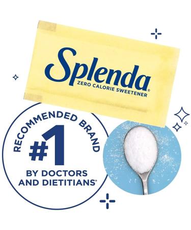 SPLENDA No Calorie Sweetener 100 Count Packets - 3.5 Ounce Single-Serve Packets - Buy Online on GoSupps.com
