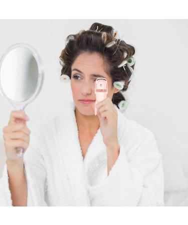 Electric Eyelash Curler - 230mah Battery Portable Small Eyelash Curler | Portable Lash Curling Tool 230mah Battery Heating Eyelash Curling Tool for Long Lasting Effect Pink - Buy Online on GoSupps.com