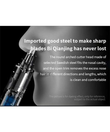 Nose Hair Trimmer for Men 2024 - Painless Waterproof USB Rechargeable 360 Rotating Blade | Perfect for Eyebrows Nose Sideburns & Ear Hair - Shop Now - Buy Online on GoSupps.com
