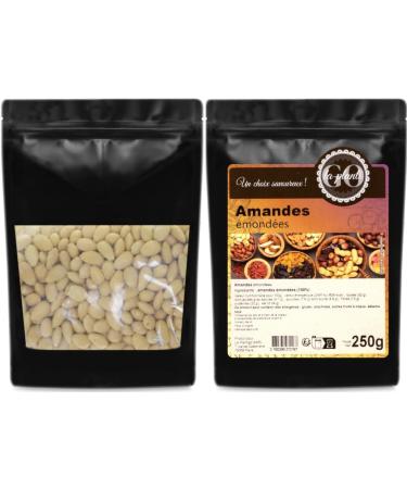 Shelled almonds 250 g - LA PLANTIGO - Buy Online on GoSupps.com
