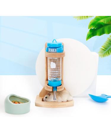 Adjustable Hamster Water Bottle with Stand and Bowls | Small Animal Dispenser | 125ML Capacity | Ideal for Guinea Pig, Hamster, Rat, Gerbil, Chinchilla - Buy Online on GoSupps.com