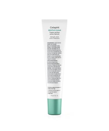 Cetaphil Gentle Clear Triple-Action Acne Treatment Serum with Salicylic Acid - 1oz - Buy Online on GoSupps.com