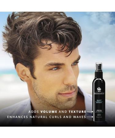 TRENDSTARTER Salt Spray - Texturizing & Volumizing Sea Salt Spray for Beach & Surf Hair | Curl & Wave Enhancing Pre-Styling Solution with Castor Oil (4 Fl. Oz - Buy Online on GoSupps.com