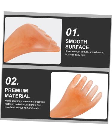 Ipetboom Portable Massage Comb - Antistatic Hair Massager Circulation Booster & Scalp Scratcher - 16x5 cm Pink - Buy Online on GoSupps.com