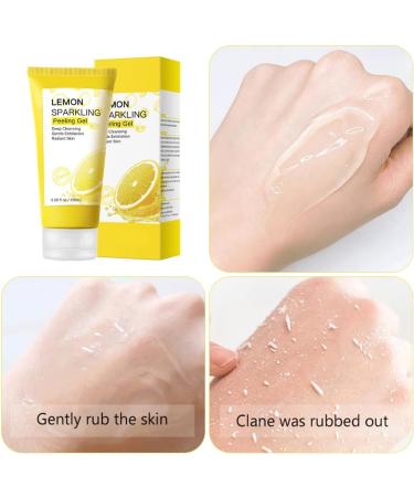 Lemon Exfoliating Gel Lemon Peeling Gel Exfoliating Whitening Gel Lemon Face Exfoliator Gel Vitamin C Face Scrub Lemon Exfoliating Face Scrub Lemon Whitening Exfoliator For Radiant Skin 100ml - Buy Online on GoSupps.com