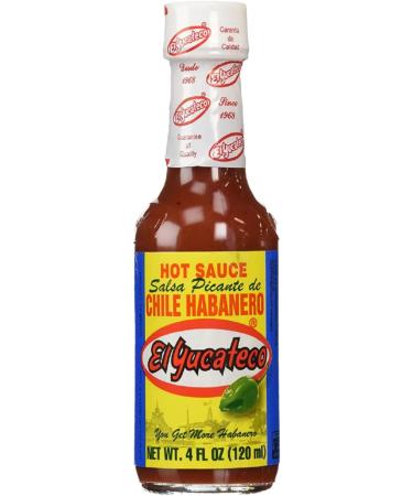  Go2 Groceries The hot chili sauce set contains El Yucateco Green Habanero XXXTRA Hot Kutbil-ik-de Salsa and Red Habanero (120 ml each) with recipe cards - Buy Online on GoSupps.com