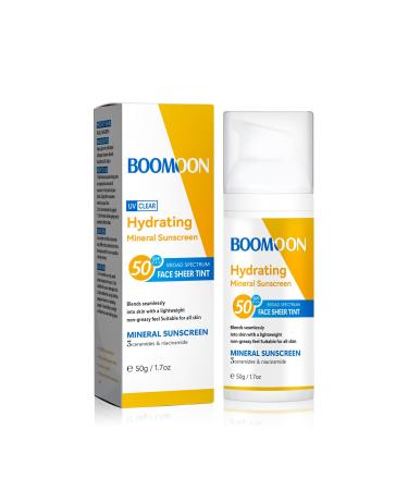 Moisturizing Sunscreen Face