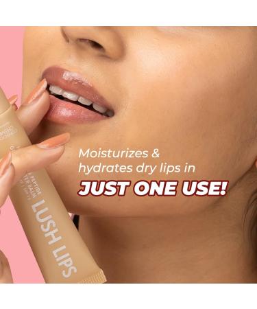 Peptide Lip Balm SPF15 - Vanilla Creme | 24 hr Hydration & Moisturizing Lip Balm for Dark & Pigmented Lips | Sun Protection | Soothes Dry Lips & Repair Moisture Barrier - 15g - Buy Online on GoSupps.com